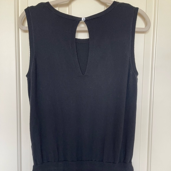 n:PHILANTHROPY Black Sleeveless Knit Jumpsuit - Picture 6 of 10